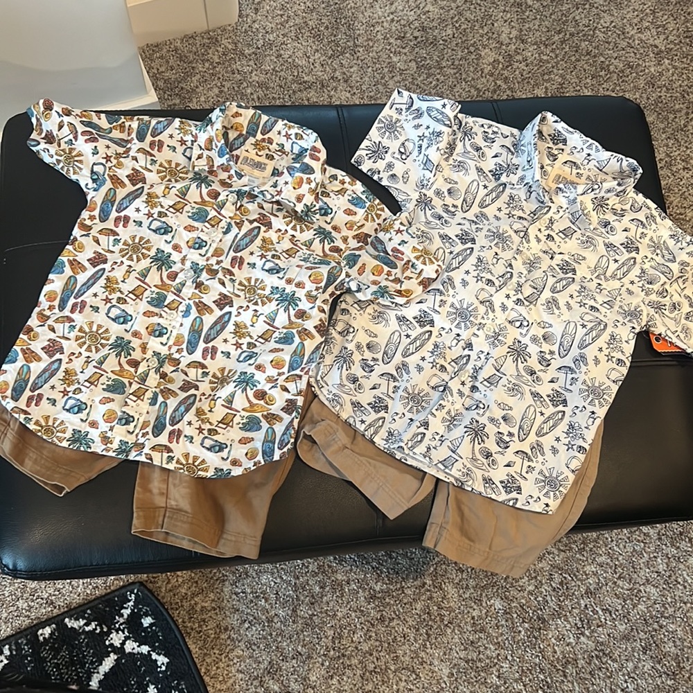 Alex & Jack Matching Sets (2 Outifts) Size 5